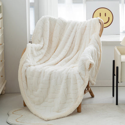 Unisex Plush Throw Blanket
