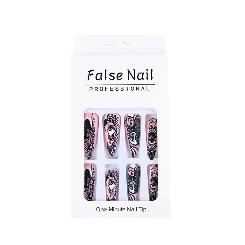 Art nails with artistic motifs Acalora
