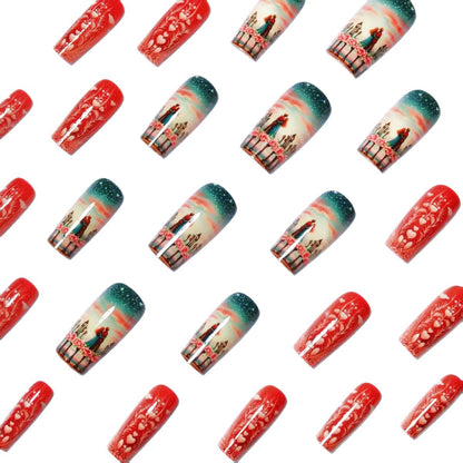 Romantic Scenic Nail Art Acalora