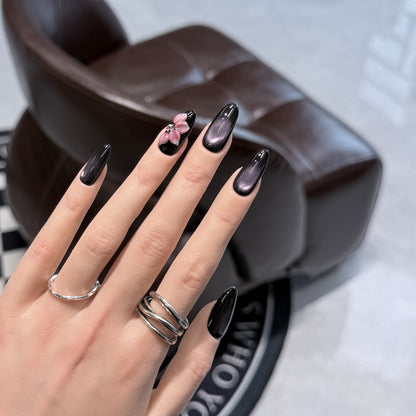 Elegant Ombre Stiletto Press-On Nail Design Acalora