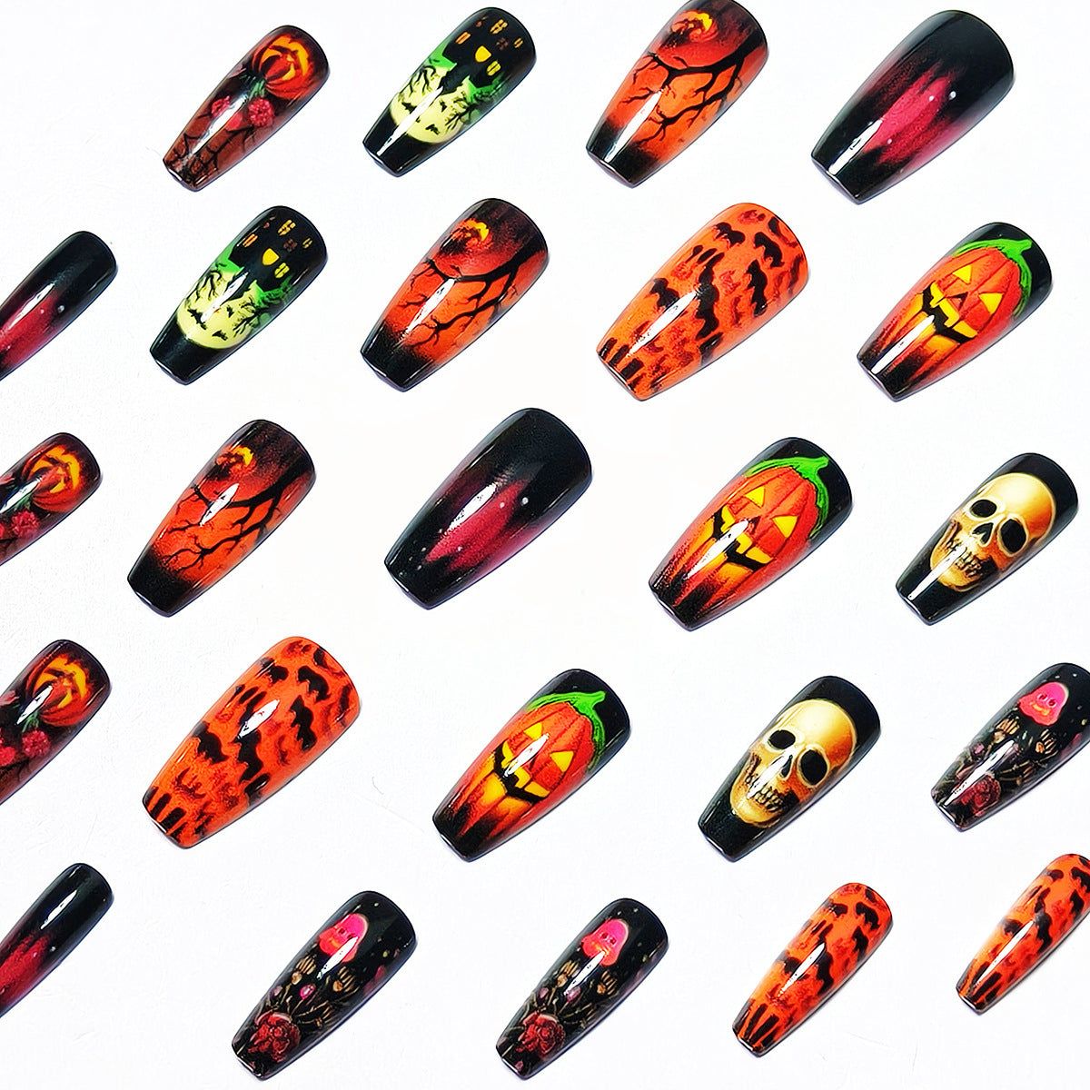 Creative Halloween Nail Art Acalora