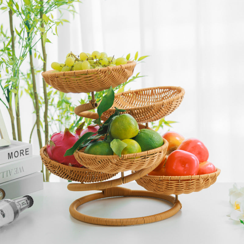 Multi-Tiered Decorative Fruit Display Acalora