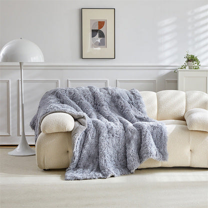 Luxurious Faux Fur Throw Blanket