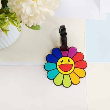 Unisex Luggage Tag in Flamingo Design Skanto