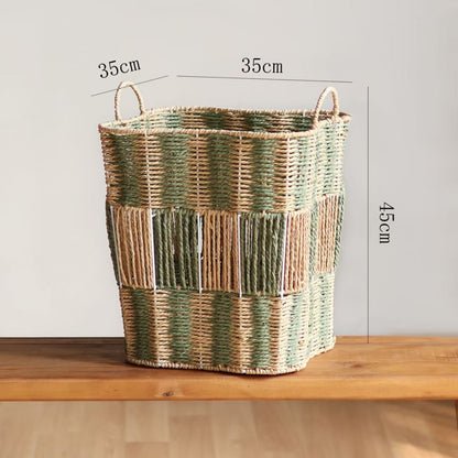 High-Quality Storage Basket Made of Natural Material Acalora