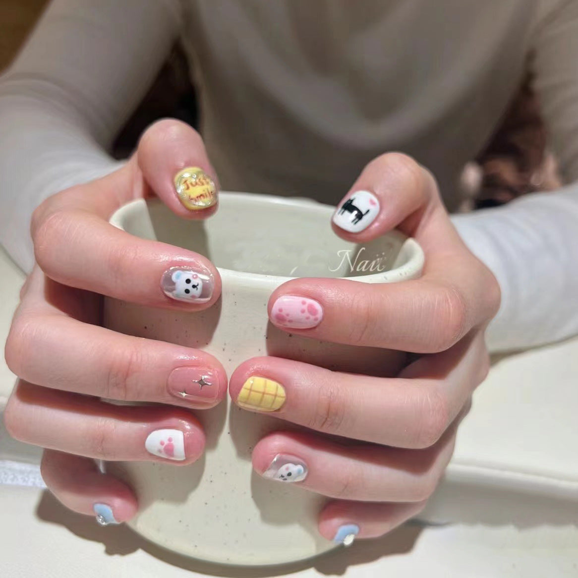 Cute Animal Design Nail Art Set Acalora