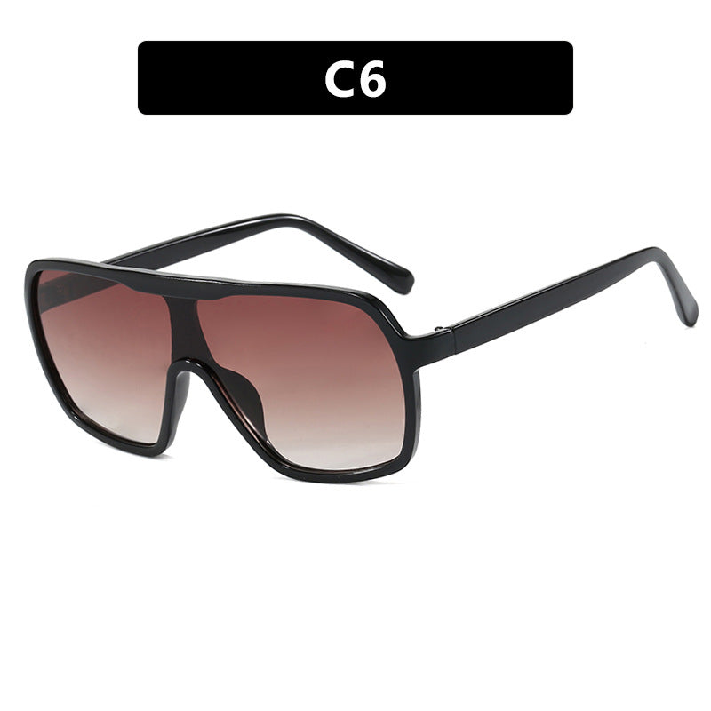 Women's oversized sunglasses with wide frame Karnz