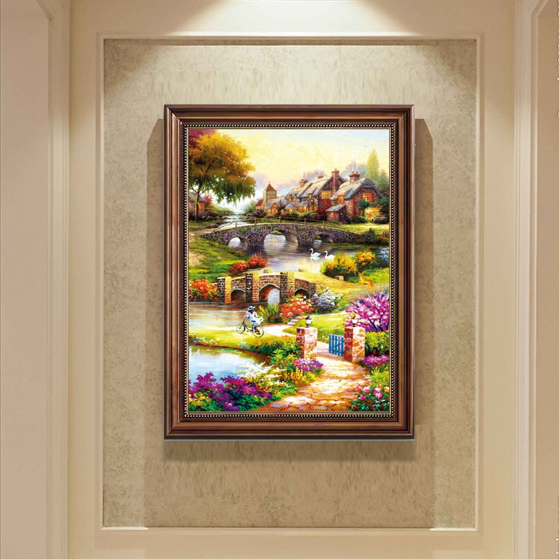 Framed Impressionist Landscape Art