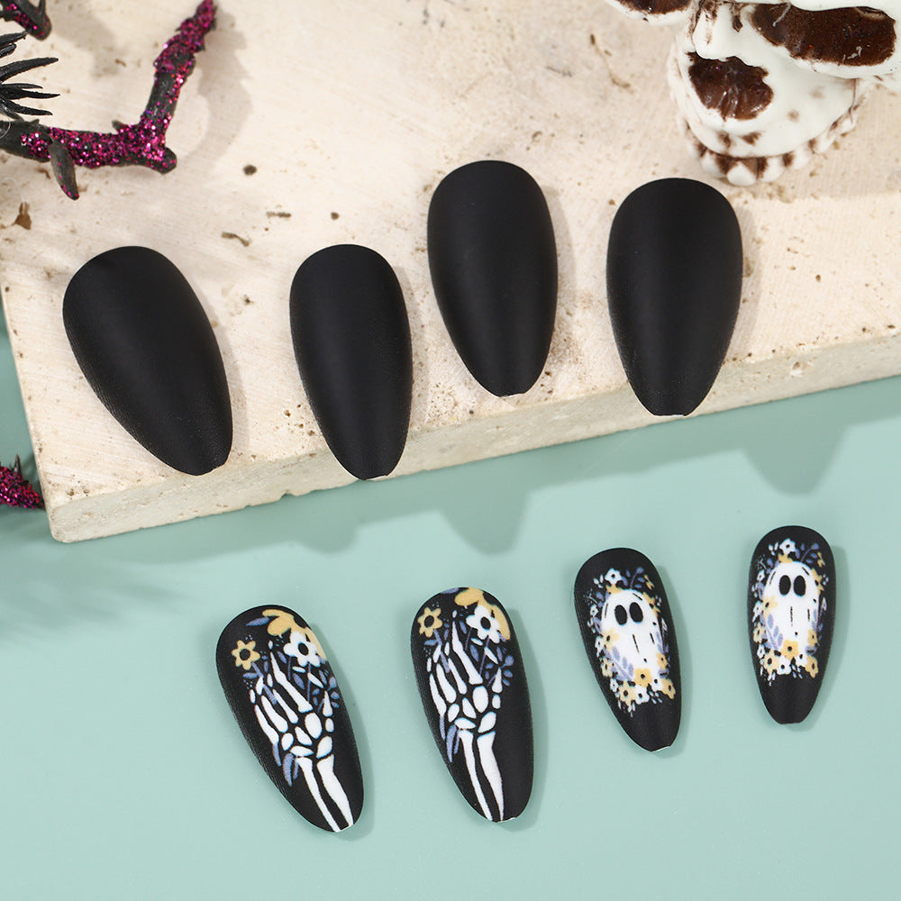 Artificiälnägel mit Halloween-Motiven Acalora