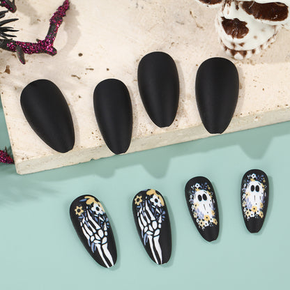 Artificiälnägel mit Halloween-Motiven Acalora