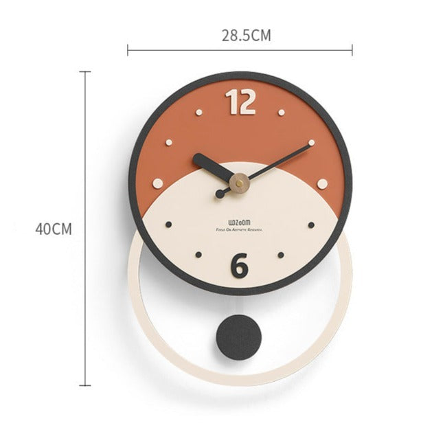 Skanto | Nordic Minimalist Living Room Wall Clock