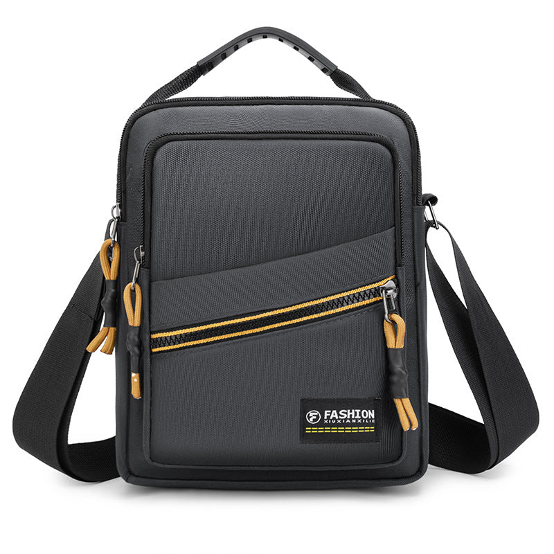 Versatile Multi-Compartment Messenger Bag Acalora