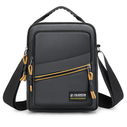 Versatile Multi-Compartment Messenger Bag Acalora