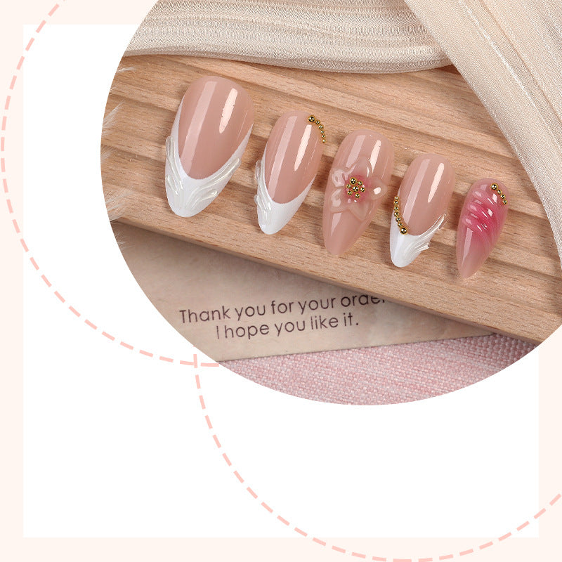 Decorative Premium Press-On Nail Art Set Acalora