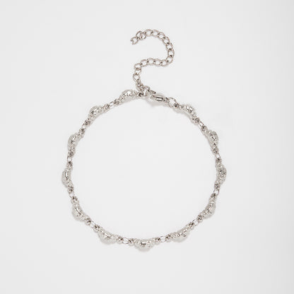 Intricate Textured Chain Bracelet Acalora