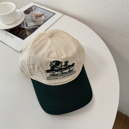 Men's Embroidered Graphic Baseball Cap Bowlift