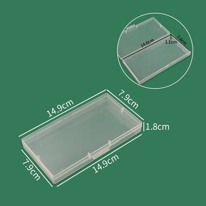 Transparent Craft Supply Storage Box Acalora