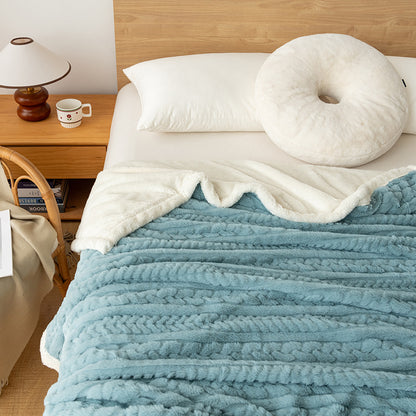 Unisex Plush Throw Blanket