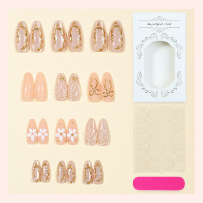 Decorative Press-On Nails Set Acalora