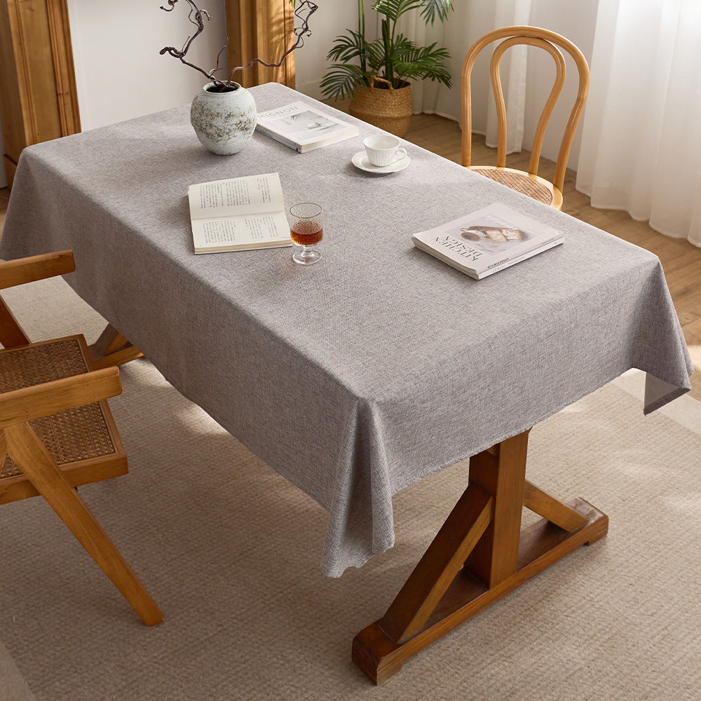 Elegant Soft Fabric Dining Tablecloth