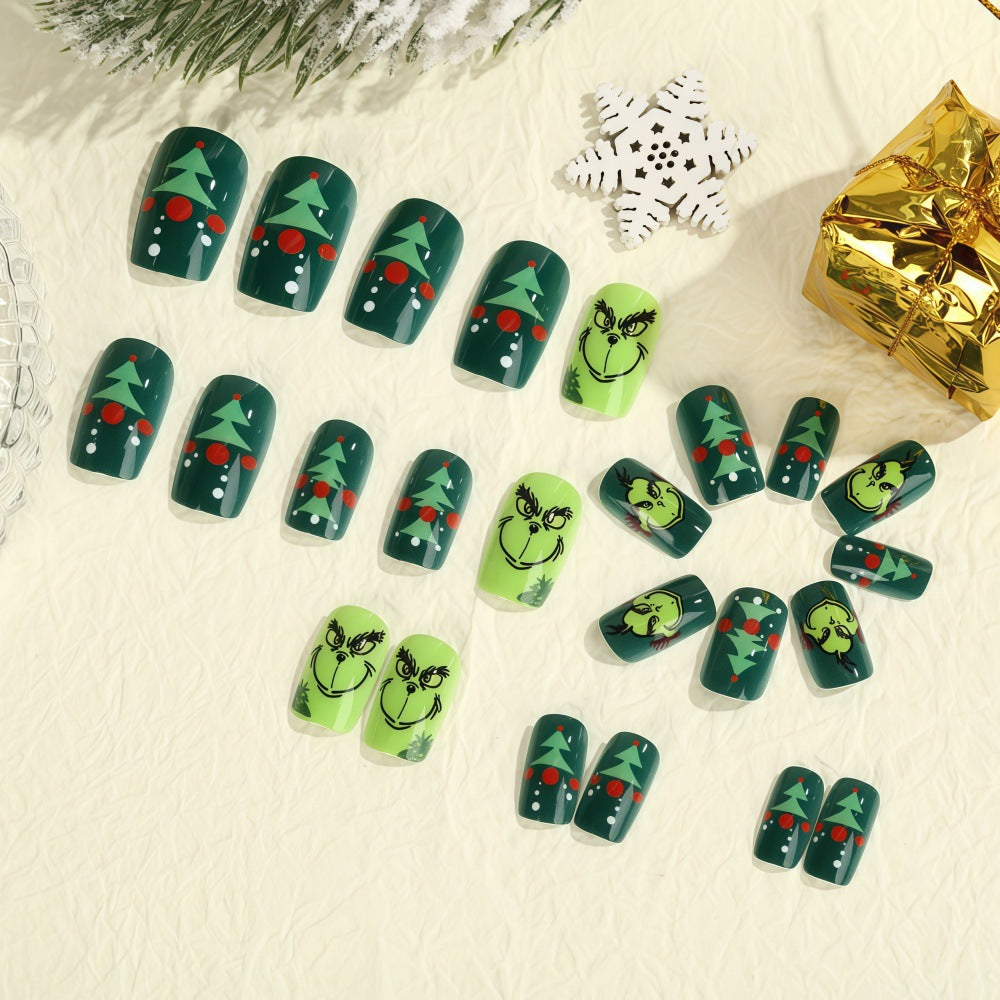 Christmas Nail Tips Acalora