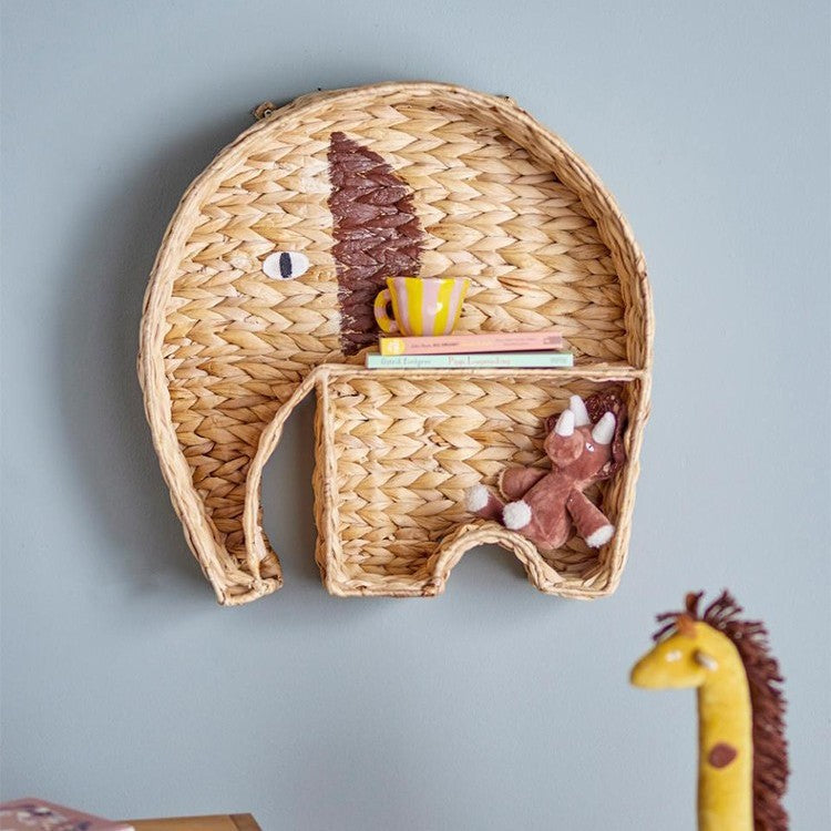 Decorative Wall Basket in Wave Pattern Acalora