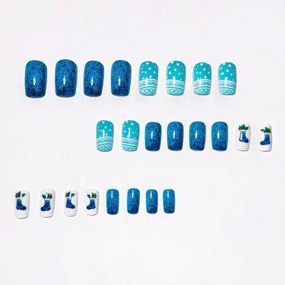 Festive Holiday-Themed Nail Art Acalora 1788155600