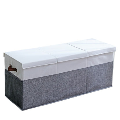 Robust storage chest with removable lid and carrying handles Acalora