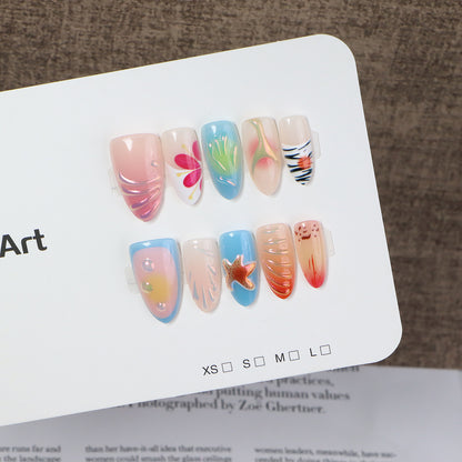 Thematic Press-On Nail Art Collection Acalora