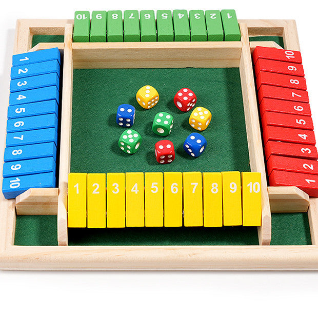 Skanto | Shut The Box Game - Fun Board Game for Adults & Kids