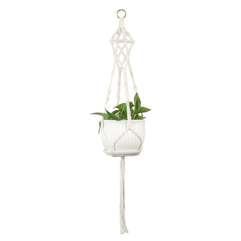Plant-hanging macrame shelf Acalora