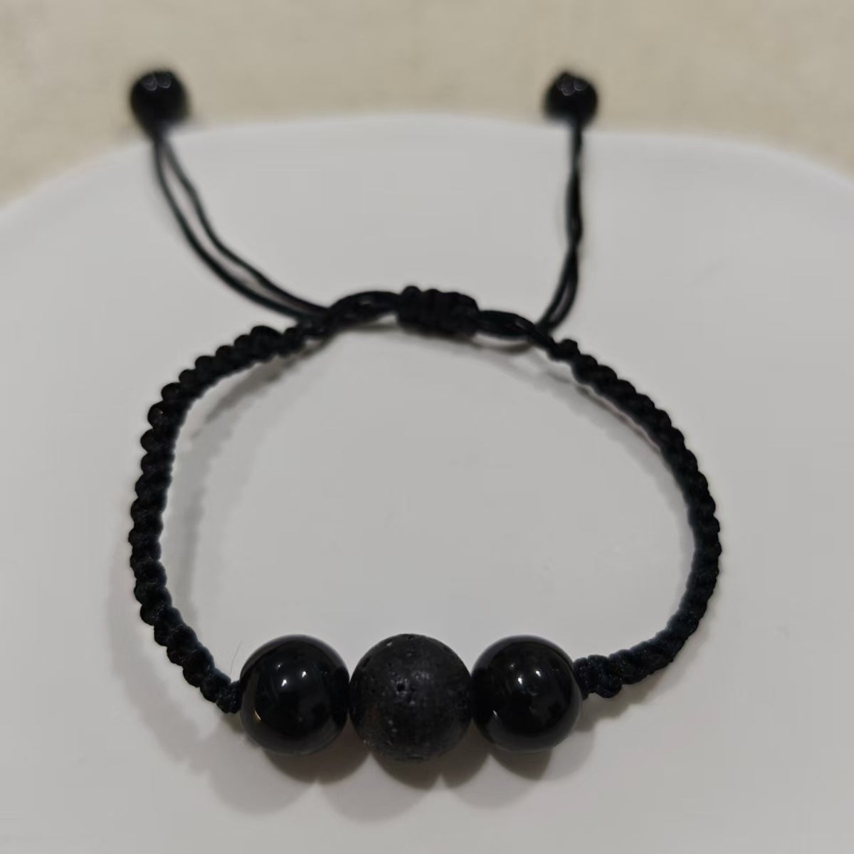 Adjustable Lava Stone Bracelet Acalora