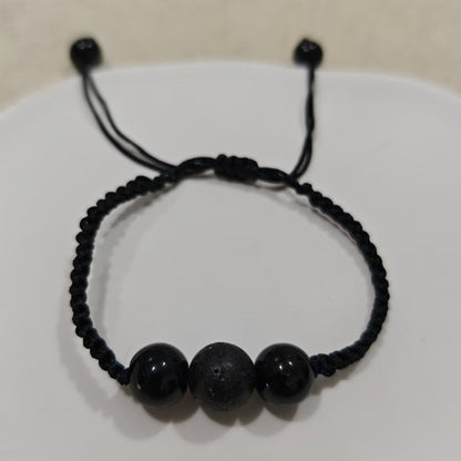 Adjustable Lava Stone Bracelet Acalora
