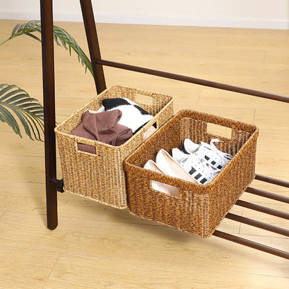 Handwoven Rustic Storage Basket Acalora