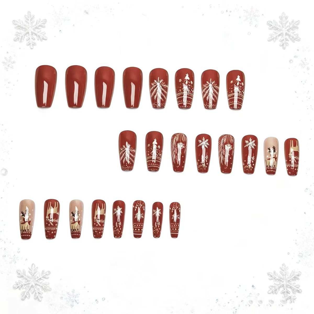 Seasonal Holiday-Themed Nail Art Acalora