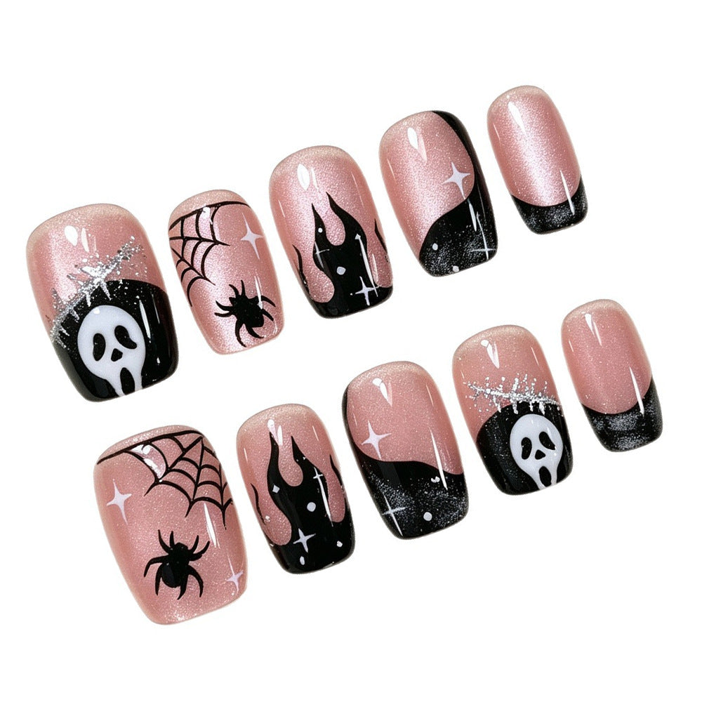 Halloween Theme Press-On Nail Set Acalora