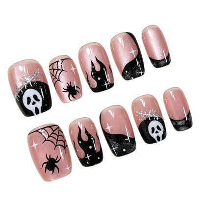 Halloween Theme Press-On Nail Set Acalora