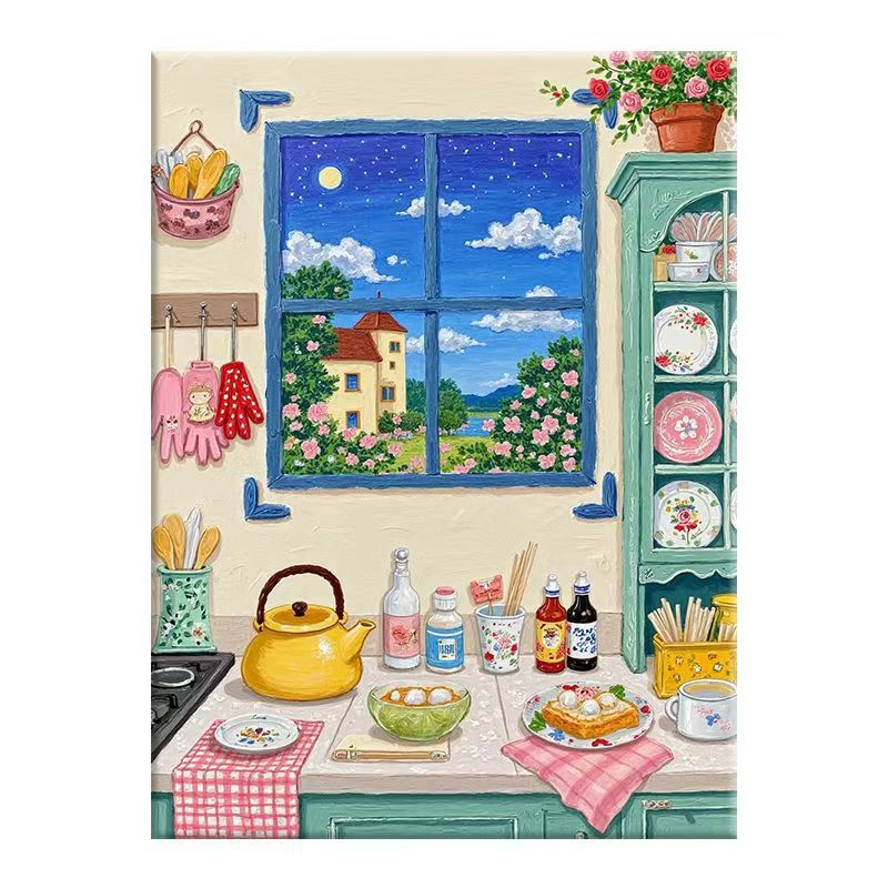 Kitchen-Themed Decorative Canvas Art