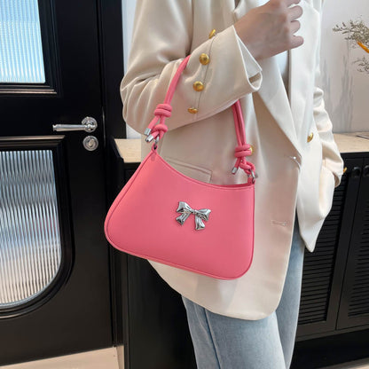 Elegant Bow Detail Crossbody Bag Acalora