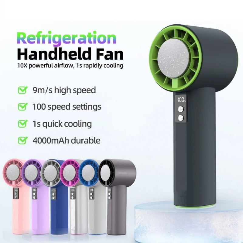 Kalsten | Portable Handheld Turbo Fan – Rechargeable Personal Cooling Fan
