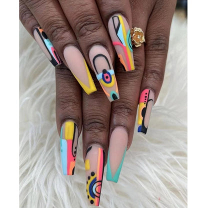 Trendy Artificial Nails Acalora