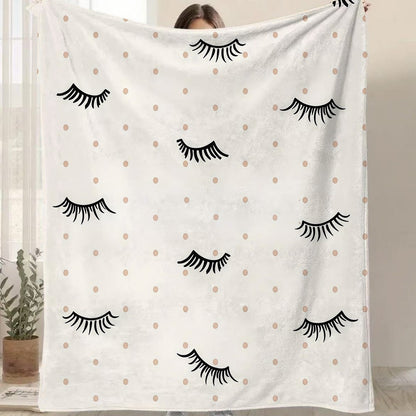 Artistic Patterned Throw Blanket