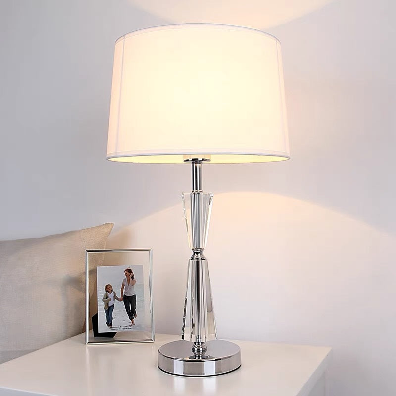 Contemporary Crystal Table Lamp