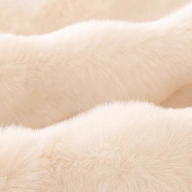 Plush Textured Sofa Cover