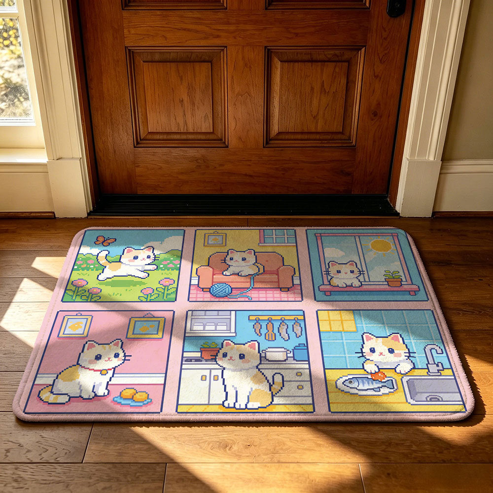 Unisex Cartoon-Themed Area Mat