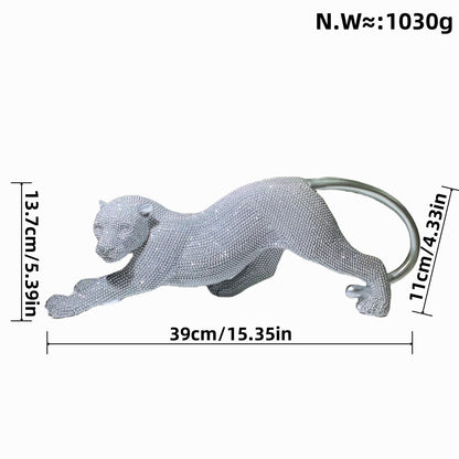 Elegant decorative figure of a panther Acalora
