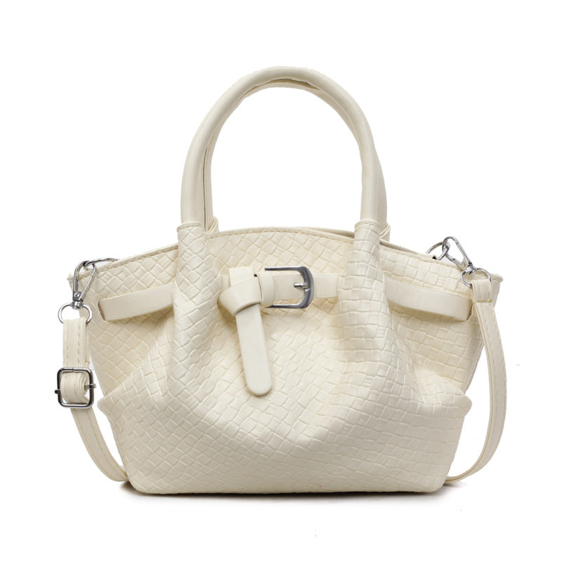 Stylish Woven Structured Handbag Acalora