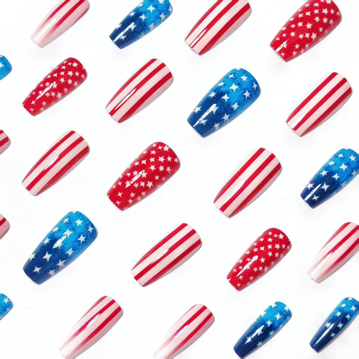 Patriotic Nail Art Acalora 1788155374