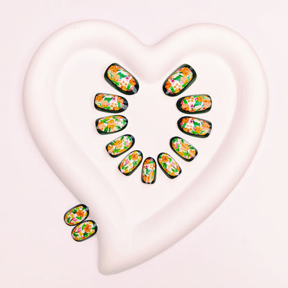 3D Floral Design Nail Art Acalora