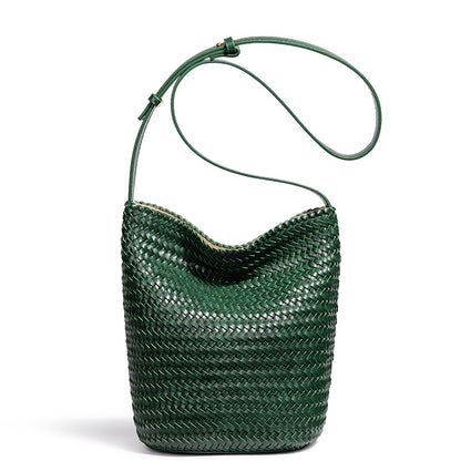 Handcrafted Woven Bucket Bag Acalora